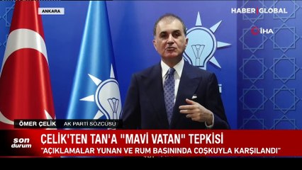 Çelik'ten CHP'li Namık Tan'ın açıklamalarına tepki: Yunan ve Rum basınında coşkuyla karşılandı