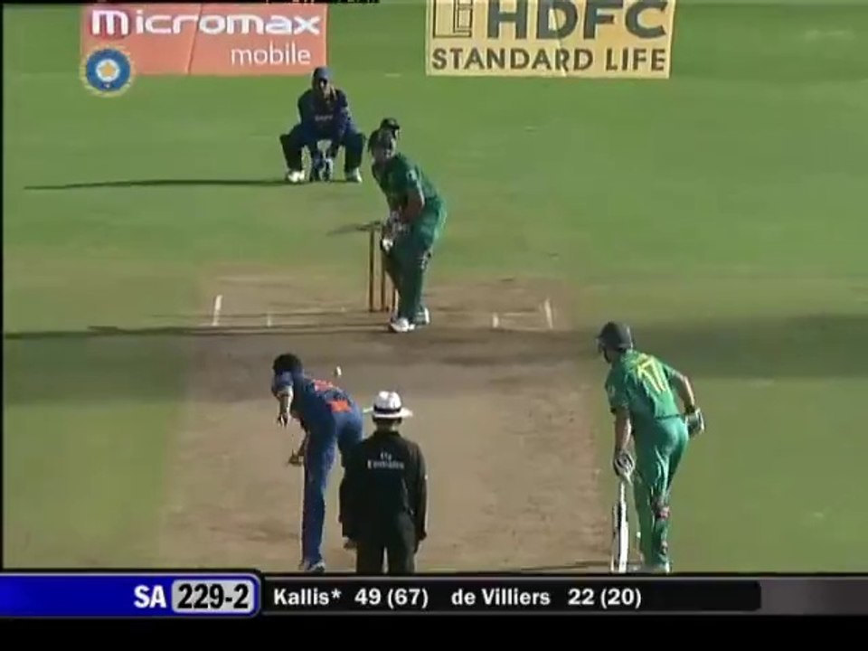 India vs South Africa 2010 - 3rd ODI highlights, Ahmedabad Kallis 104 De Villiers 102