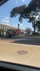 Queda de motociclista deixa duas vias interditadas no Eixo Monumental