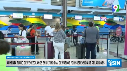 Venezolanos consiguen pasaje ante suspensión de vuelos | Primera Emisión SIN