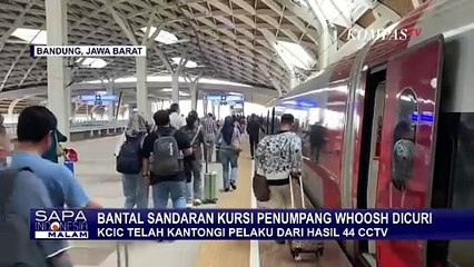 Soal Bantal Dicuri, KCIC Telah Kantongi Data Pelaku dari Hasil 44 CCTV di Kereta