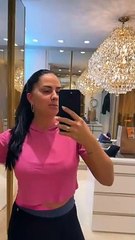 Grávida de 16 semanas, Graciele Lacerda choca ao mostrar tamanho da barriga; veja