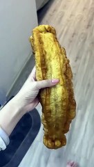 Little Boy Stop Crying After Eating Chinese Fried Dough Stick #frieddough #babyshorts #babycrying