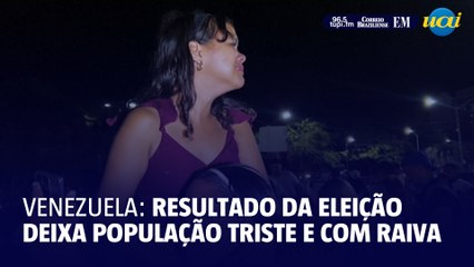 Lágrimas e raiva entre venezuelanos na Colômbia após as eleições