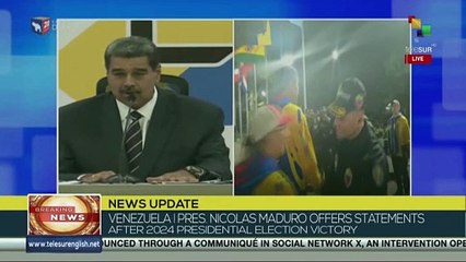 Nicolas Maduro: we were the sons and daughters of Chavez