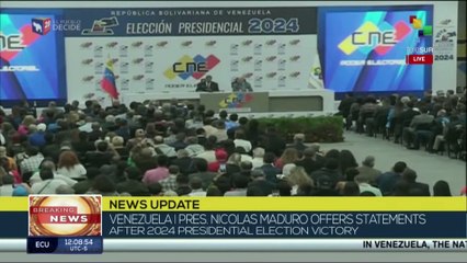 Nicolas Maduro: it was a historic day, we defeated facism