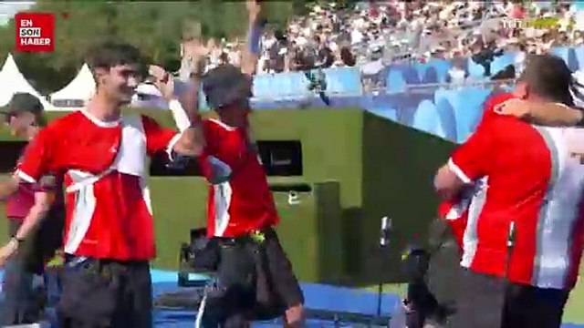 Milli okçulardan ilk madalya geldi: Olimpiyat üçüncüsüyüz