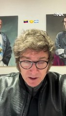 Milei: "Los leones venezolanos despertaron, y tarde o temprano se va a terminar el socialismo"