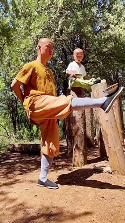 Shaolin Monk Training Exposed ✨ #shorts #shaolin #monk #kungfu #facts