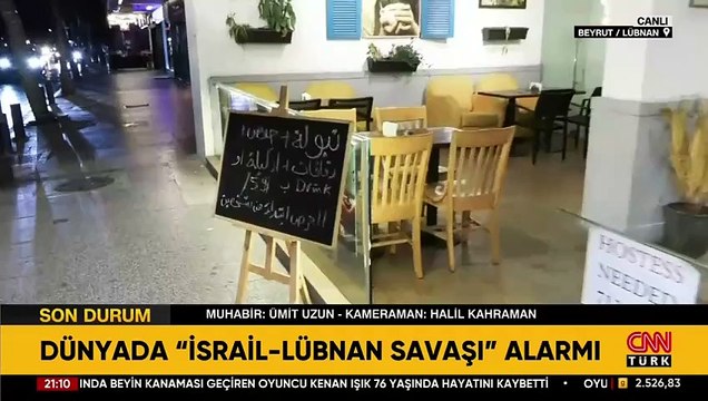 CNN TÜRK ekibi son durumu aktardı! Dünyada 'İsrail-Lübnan savaşı' alarmı