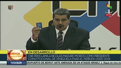 "Somos hombres formados en constitucionalismo social y bolivarianos"