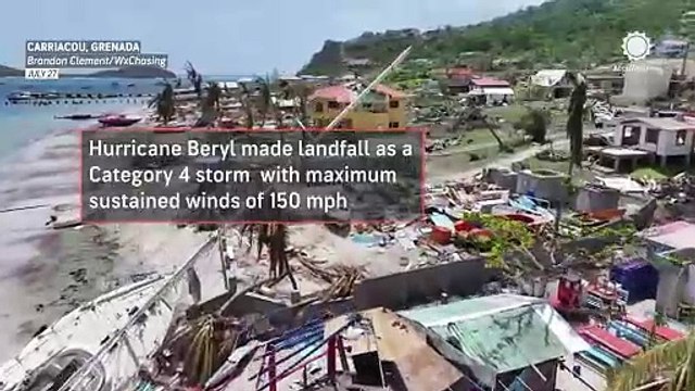 Recovery challenges await island devastated by Beryl