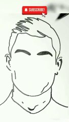 Ronaldo  How to Draw Cristiano Ronaldo #shorts #ronaldo #cristianoronaldo