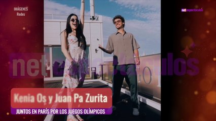 'Amigo es amigo' Kenia Os y Juan Pa Zurita juntos en París