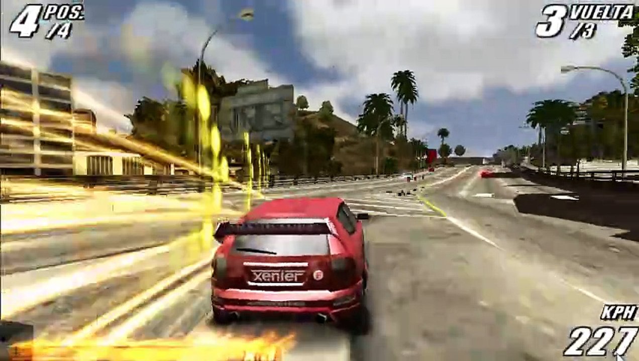 BurnOut para PSP PPSSPP