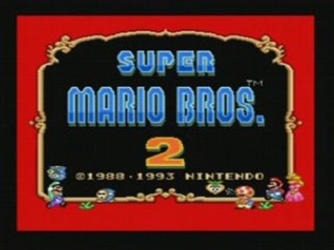 ingame SMAS : Super Mario Bros 2