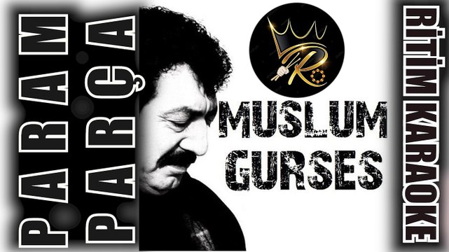 Paramparça - Müslüm Gürses ✩ Ritim Karaoke (Nihavend Minör 4/4 C Sebare Beste Teoman)