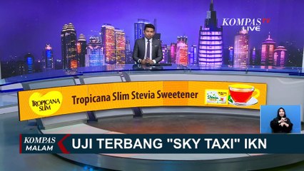 Manuver 'Sky Taxi' IKN yang Diuji Terbang di Bandara APT Pranoto Samarinda