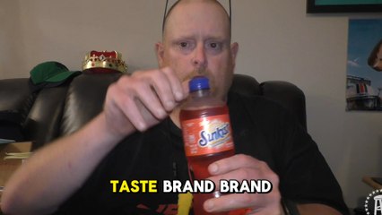 Tank's Taste Test Sunkist Strawberry Orange Soda