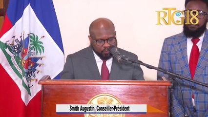 Konseye Prezidan Smith Augustin prezante bilan patisipasyon'l nan Jeux "Olympiques Paris 2024" la.