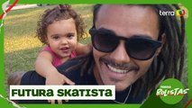 Especial Dia dos Pais: Dario Vasconcelos fala sobre relação da filha com skate