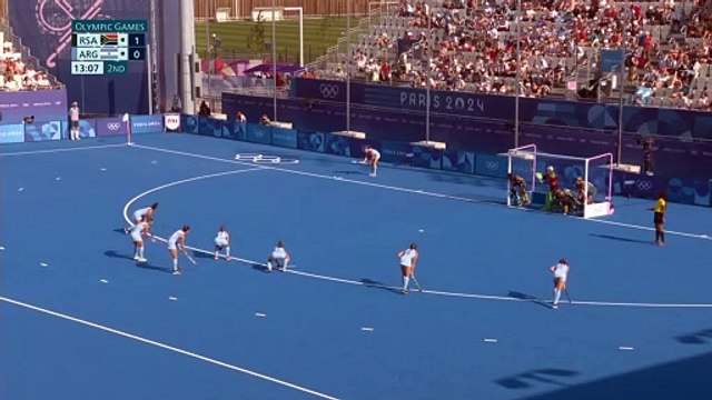 Gol de Las Leonas - asistencia de Agostina Alonso, Agustina Gorzelany lo empata para Argentina