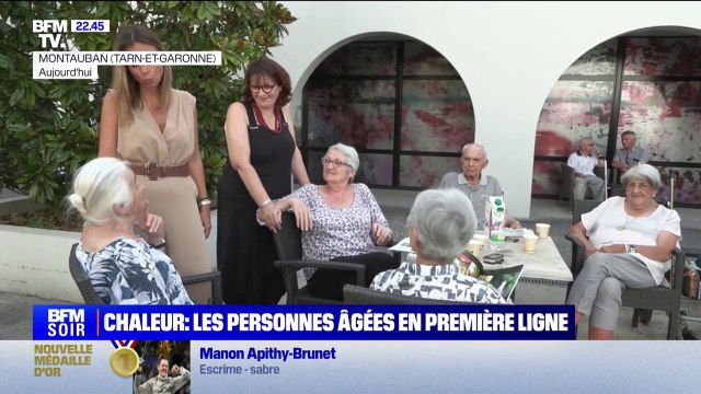 Canicule: les personnes âgées en première ligne