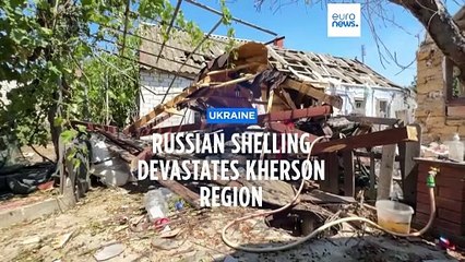 11 people injured, including 3 children, after Russian shelling devastates Kherson region