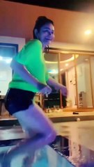 Sexy girl in pool water viral video leaked