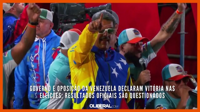 Governo e oposição da Venezuela declaram vitória nas eleições; resultados oficiais são questionados