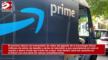 Publica Amazon Prime Video una nueva y enorme actualización que usará IA