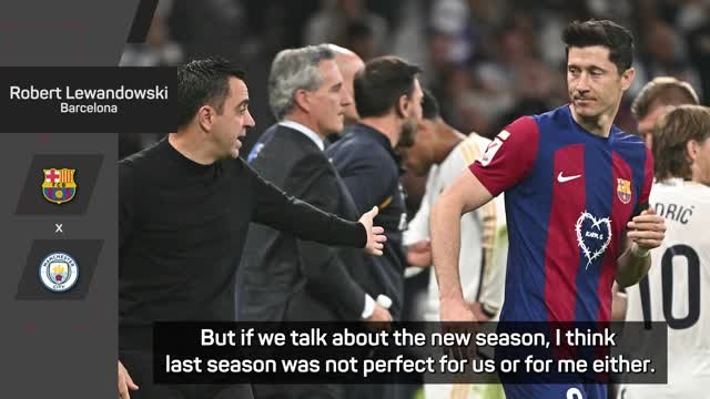 Lewandowski says Barca must take step forward after 'not perfect' season