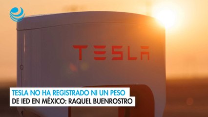 Tesla no ha registrado ni un peso de IED en México: Raquel Buenrostro