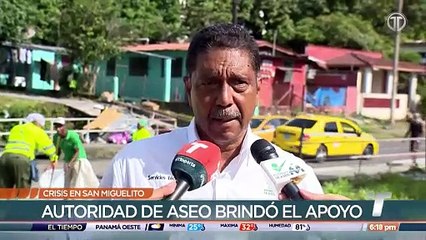 AAUD recoge desechos en puntos críticos de San Miguelito