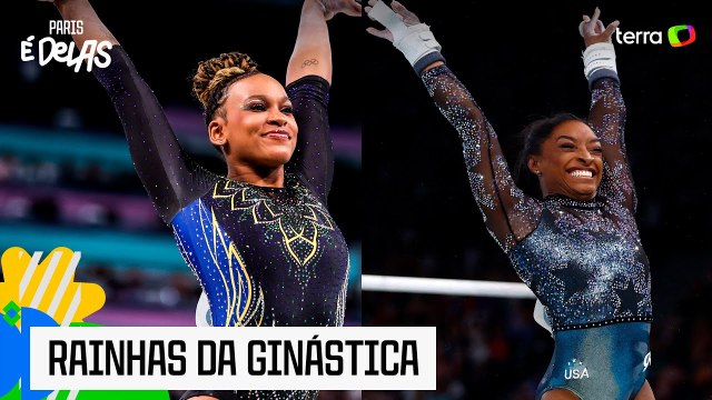 A aguardada disputa entre as ginastas Rebeca Andrade e Simone Biles
