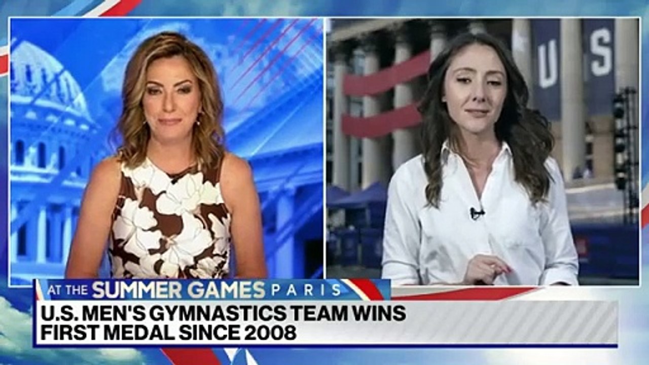 Team USA men's gymnastics wins 1st medal since 2008 Olympics