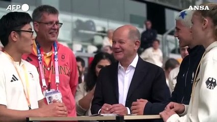 Parigi 2024, Scholz a Casa Germania