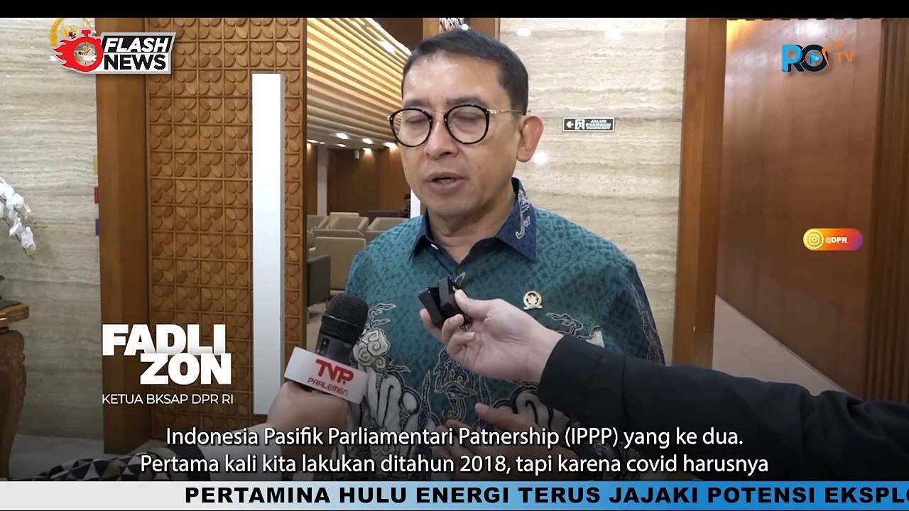 DPR SIAP GELAR PERTEMUAN KEDUA IPPP DENGAN NEGARA PASIFIK 24-26 JULI 2024 MENDATANG