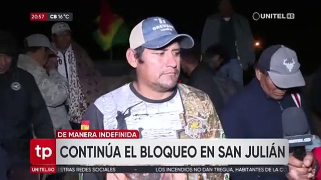 “Es ahora o es ahora”, advierten productores que bloquean en San Julián exigiendo uso de biotecnología