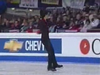 2004 Worlds  - Stephane Lambiel - LP Zabuca Loving Paris