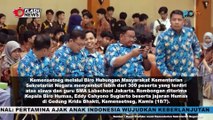 Gaungkan Perayaan HUT Ke-79 Kemerdekaan Republik Indonesia Tahun 2024, Kemensetneg Terima Kunjungan SMA Labschool Jakarta