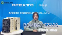 BOMBAX EZ100 12.5G-13G 2200W-2300W ETC ZIL Miner Ethereum Classic Asic Miner