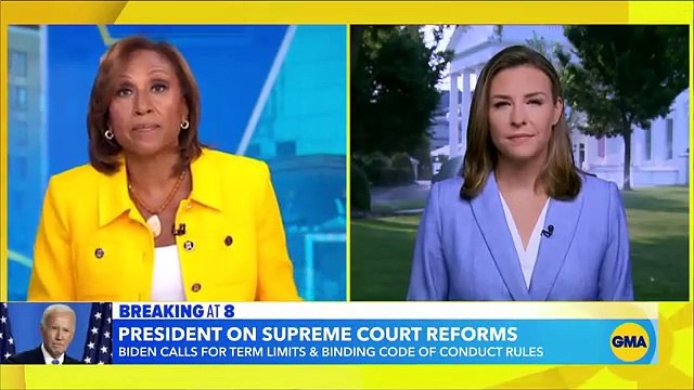 President Joe Biden To Call For Supreme Court Reforms