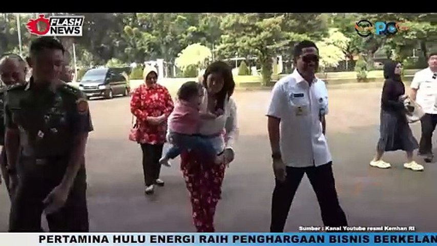 Hari Anak Nasional, Komisi I DPR Sambangi Fasilitas Bermain Anak di Kantor Kemenhan