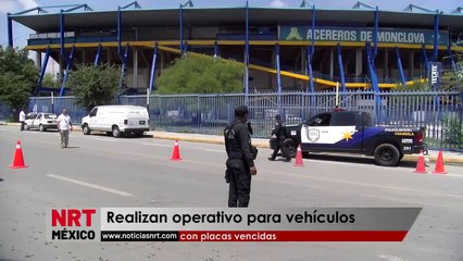 -Realizan operativo para vehículos con placas vencidas  _  NRT noticias