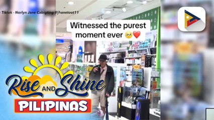 Sunshine Stories | Viral video ng paghaharana ng isang lolo sa kaniyang asawa, nagpakilig sa netizens