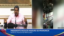 Jefe de Estado ofrece mensaje al pueblo venezolano desde el Palacio de Miraflores