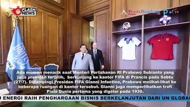 Beretemu Presiden FIFA, Prabowo Subianto Di Challenge Bikin Gol