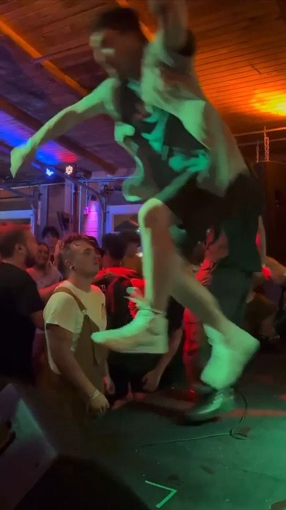 Guy Attempting to Crowd Surf Fails Spectacularly