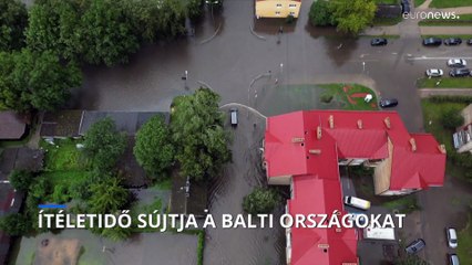 Vihar csapott le Lettországra és Litvániára - legkevesebb egy ember meghalt